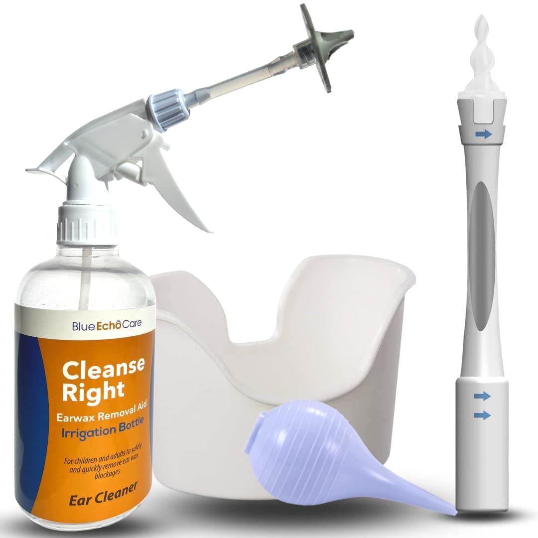 Ear Wax Remover with 8 Piece Curette Set!