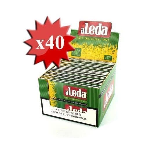 aLeda King Size Transparent Rolling Papers 1 Box (40 x 40 CM) by aLeda
