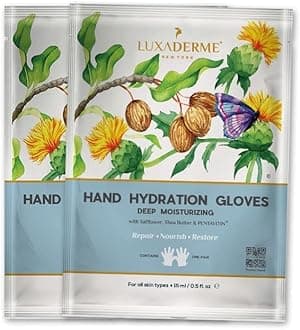 LuxaDermeHand Hydration Gloves Deep Moisturizing