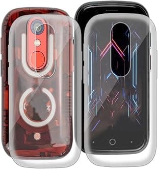 Phone Case for Unihertz Jelly Star (3.00 Inch), Silicone Ultra Slim Shockproof Phone Case for Unihertz Jelly Star, Soft Anti-Scratch Bumper Back Case [ Anti-Yellowing] - [2 Pieces]