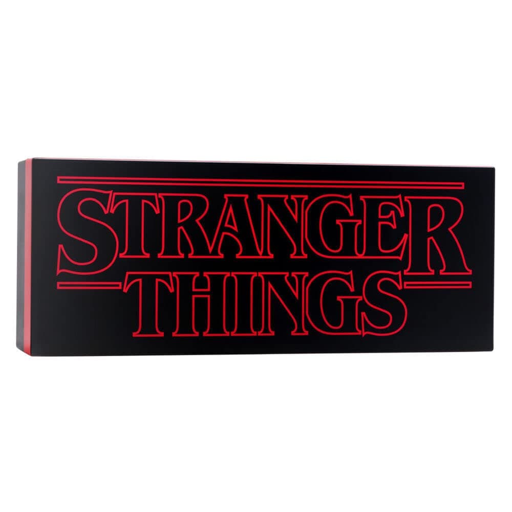 Stranger Things Logo Light - Officially Licensed Netflix Merchandise, Wall Mountable or Free Standing with 2 Light Modes, Battery or USB Powered | Paladone