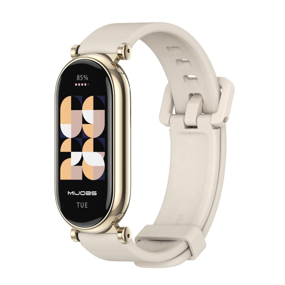 MIJOBS Strap for Mi Band 9, Replacement Wristband for Xiaomi Mi Band 8 Silicone Sport Watchband for Xiaomi Smart Band 8/9