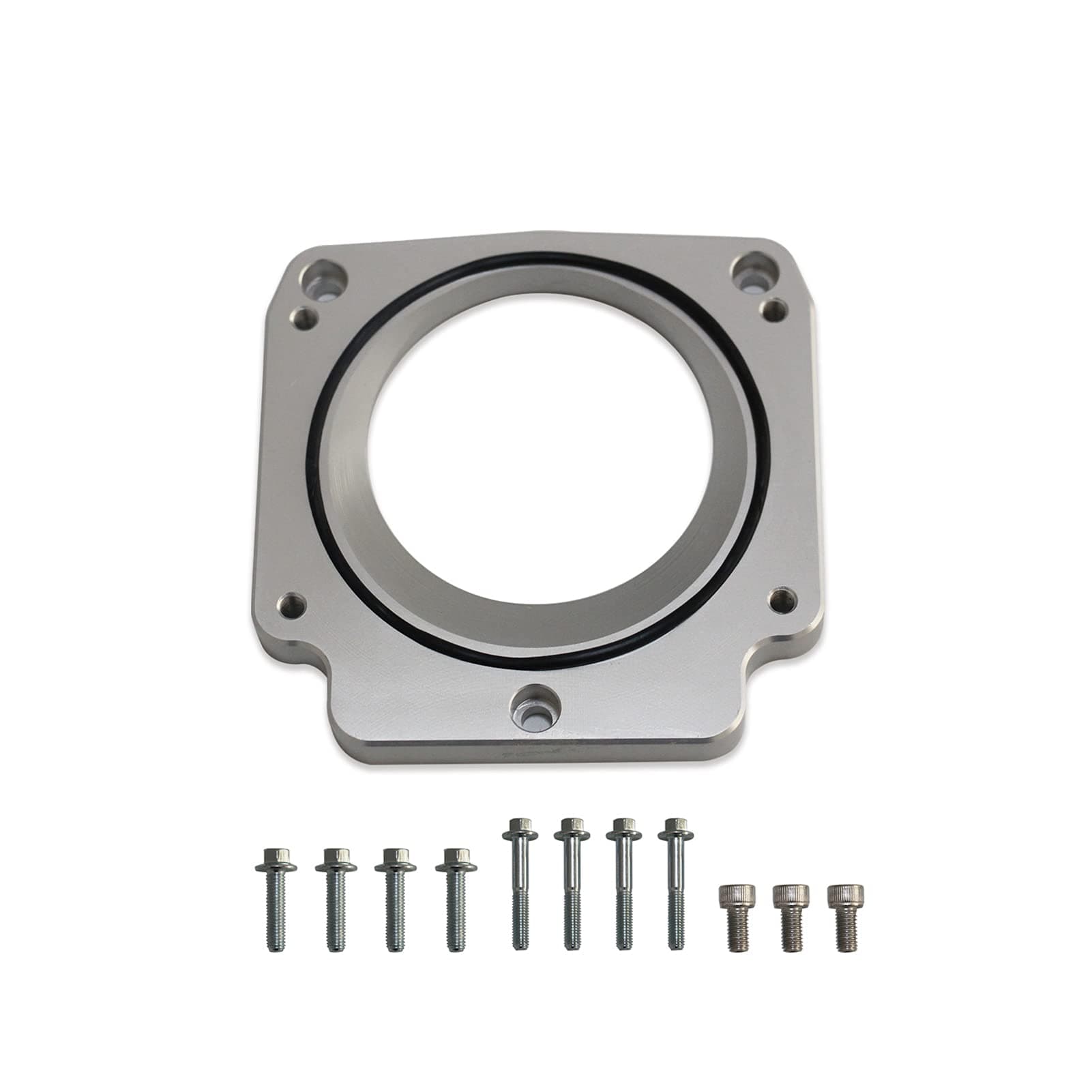 Pepisky ICT Billet LS Throttle Body Adapter LS1 3 Bolt Intake Manifold to LS3 4 Bolt Throttle Body