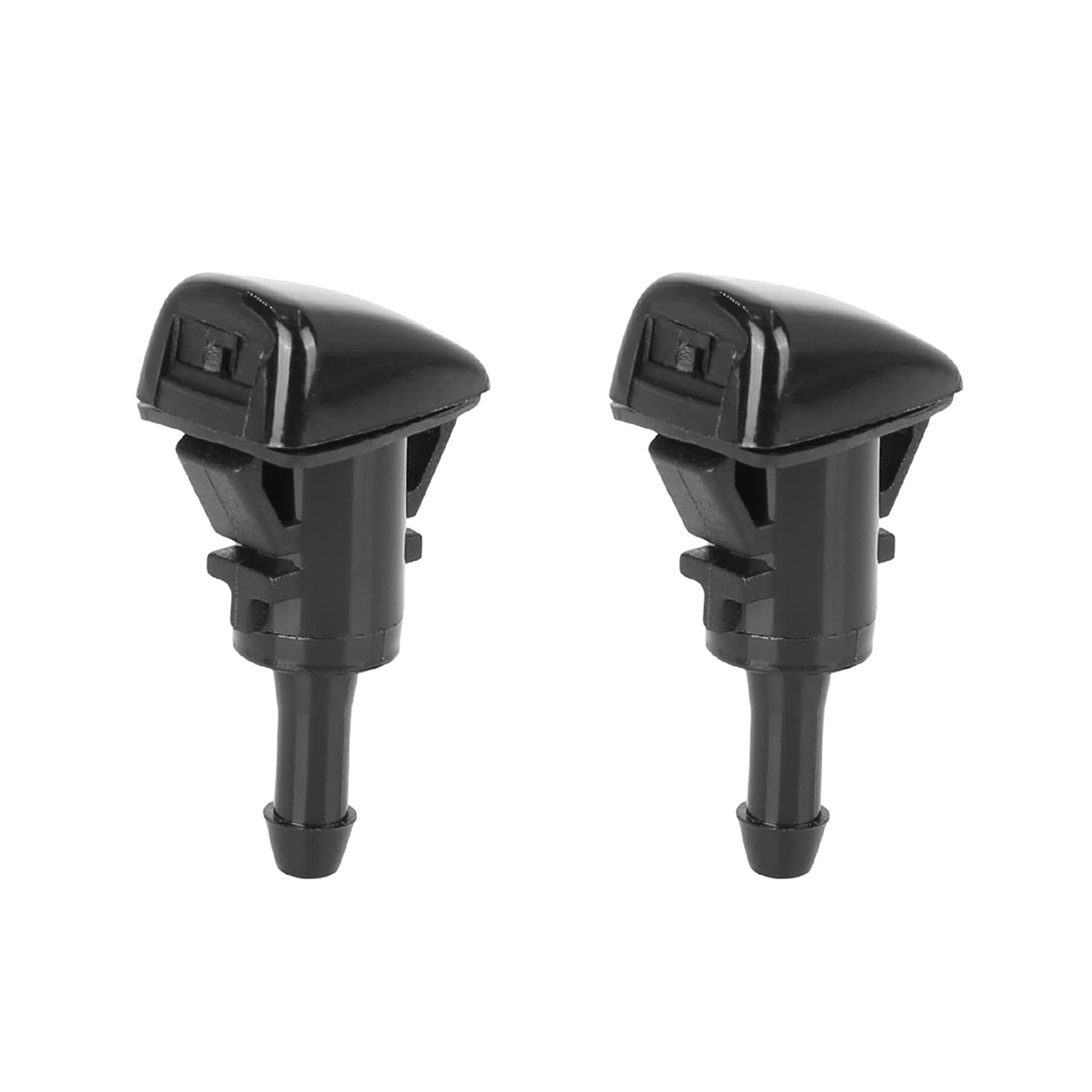 X AUTOHAUX 2pcs 47185 Windshield Washer Nozzle Sprayer Single Hole Replacement for Mitsubishi Eclipse 2006-2012