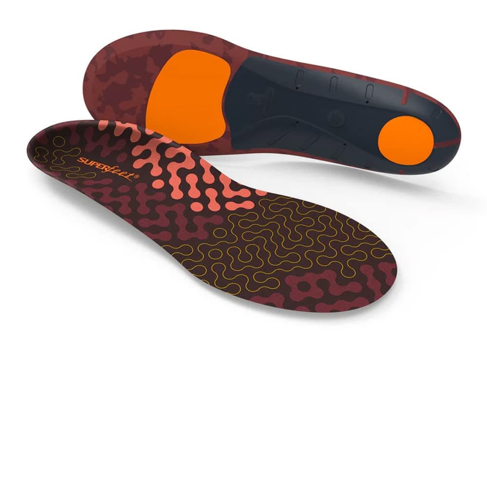 Run Cushion Low Arch Insoles for Runners with Low Arch Support - 11.5-13 Men / 12.5-14 Women