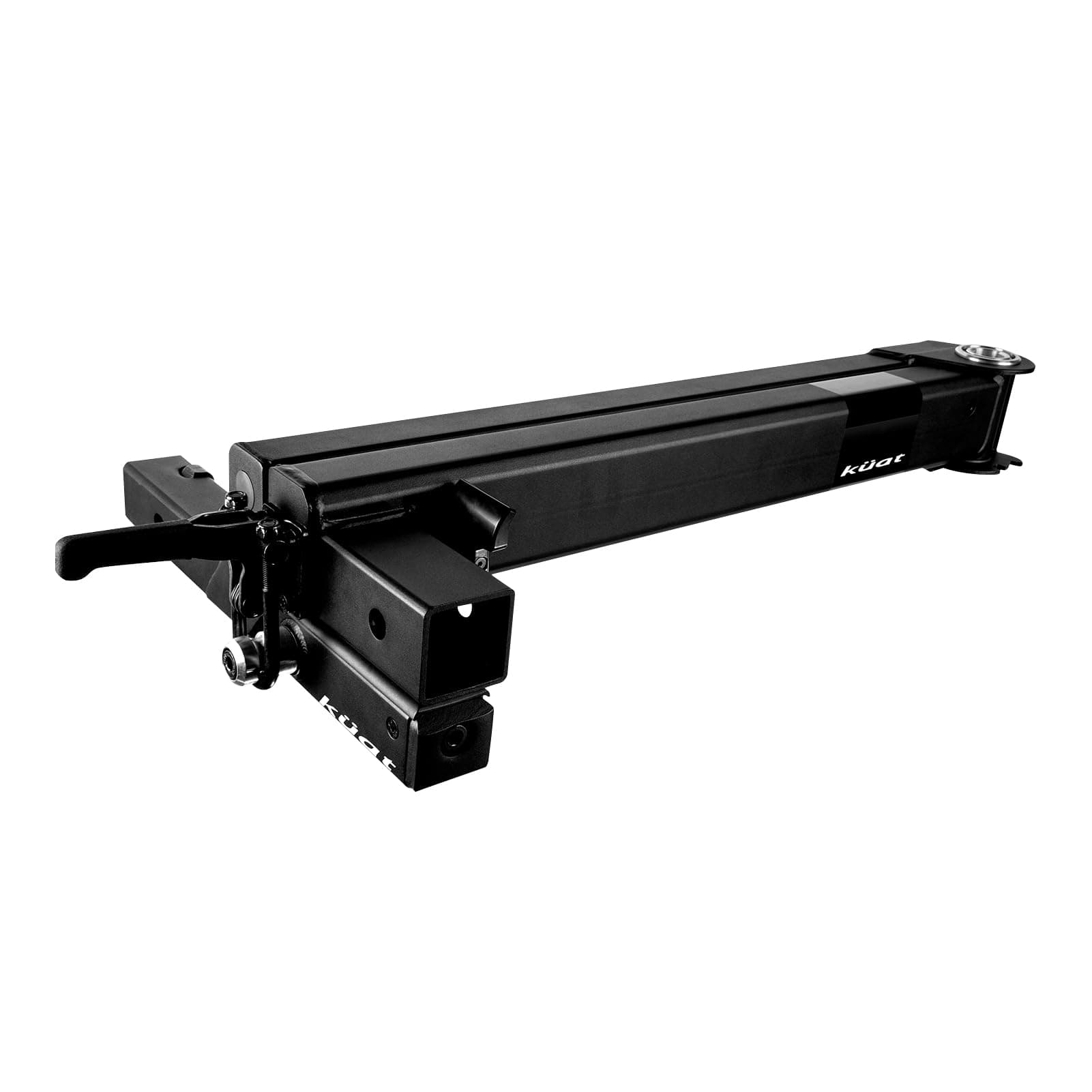 KUAT Pivot V2 Swing Away Bike Rack Extension | Durable Adjustable 90 & 120-Degree Swinging Bicycle Hauling 2" Hitch Extender | Car Truck Backdoor Access| 250lbs Capacity - Driver Side