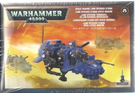 Shipodin Space Marine Land Speeder Storm Warhammer 40k