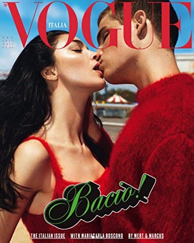 Vogue Italia Magazine (September, 2017) BACIO! Mert & Marcus Single Issue Magazine