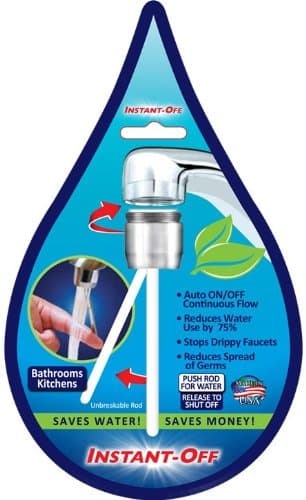 Instant-Off 2.5 GPM Instant-Off Energy-Saving Aerator