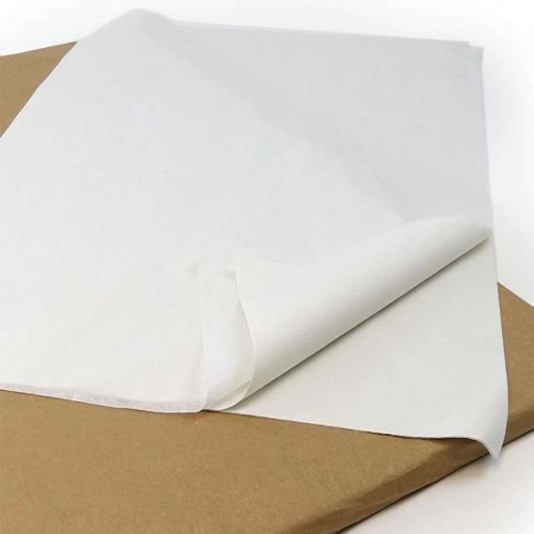 100 Sheets Acid Free White Tissue Paper 20 x 30 inches for Art Collection, & Gift Wrapping - Acid Free Tissue Paper Sheets for Packaging - 500x750mm 18gsm Acid Free Paper