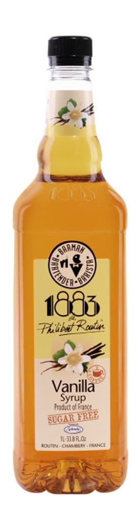 1883 Vanilla Syrup Sugar Free 1000mL