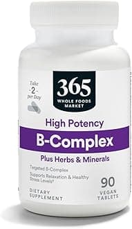 High Potency Vitamin B Complex with Herbal Support Tablets, 90 CT