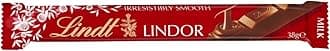 Lindt LINDOR Milk Chocolate Bars 38 g (Pack Of 24)