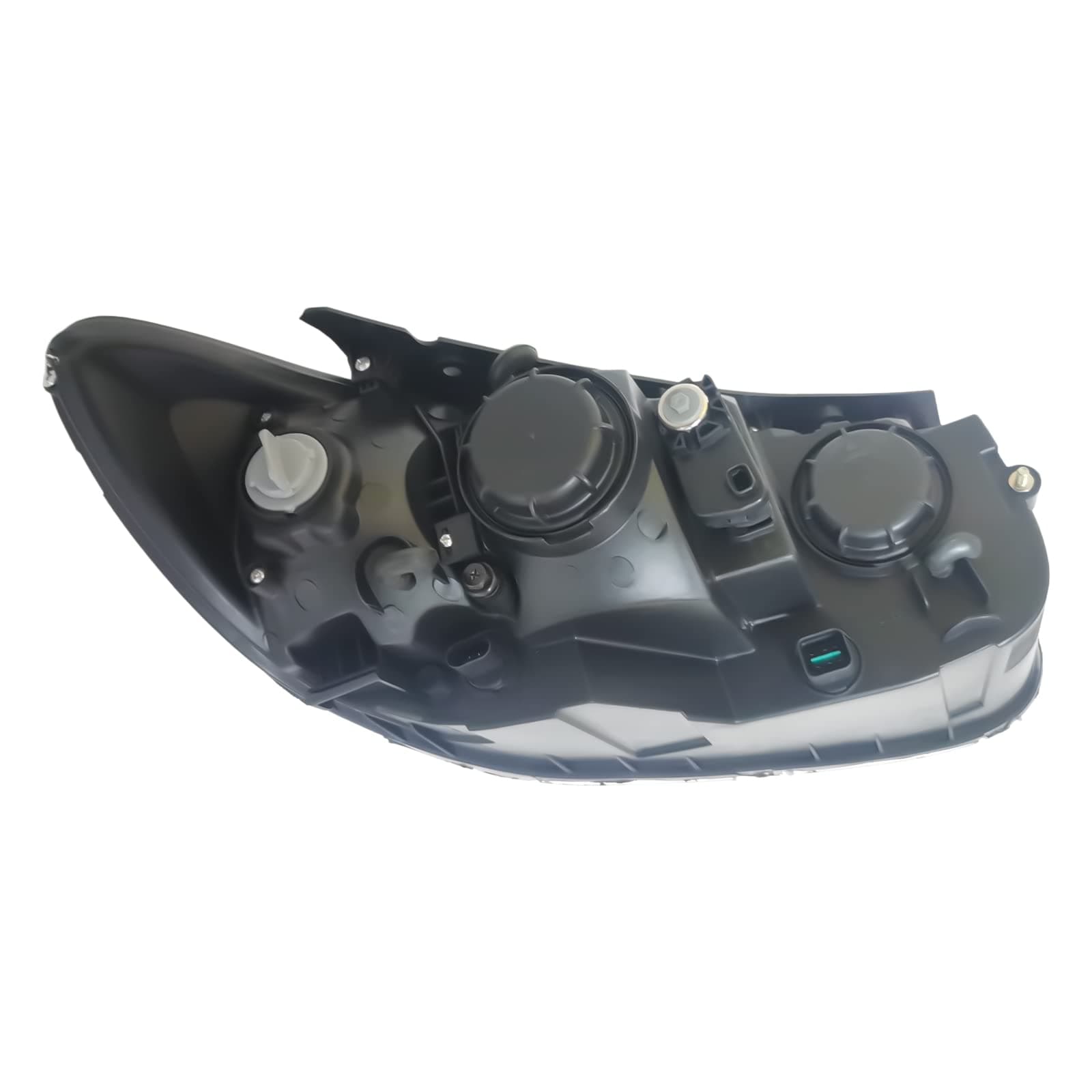 Front Headlight for 2007-2012 Hyundai Santa Fe Halogen Headlight, 921010W100 921010W500 921020W100 921020W500 Front Headlamp Replacement Assembly (Left + Right Side)