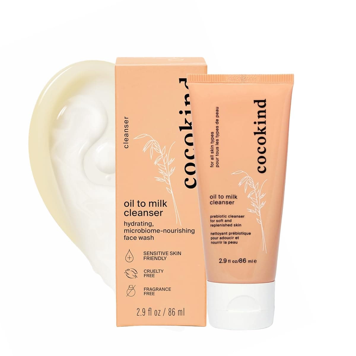 Oil to Milk Face Wash, Oil Based Cleanser and Oil Makeup Remover - Cleansing Oil, Cleansing Milk and Cream Cleanser for Face