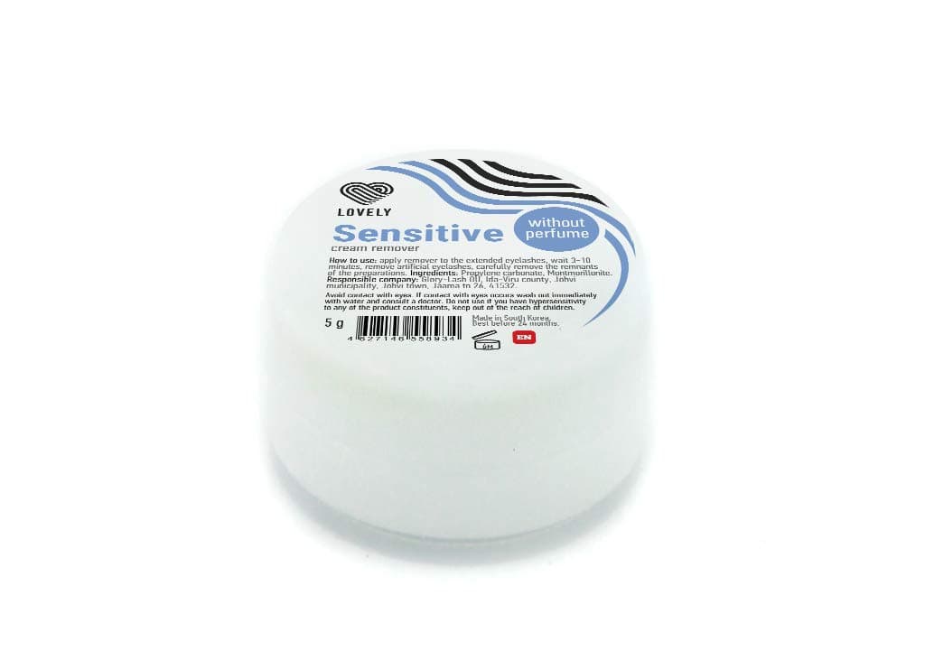 Eyelash Extension Sensitive Remover Cream | For Sensitive eyes | Lovely US