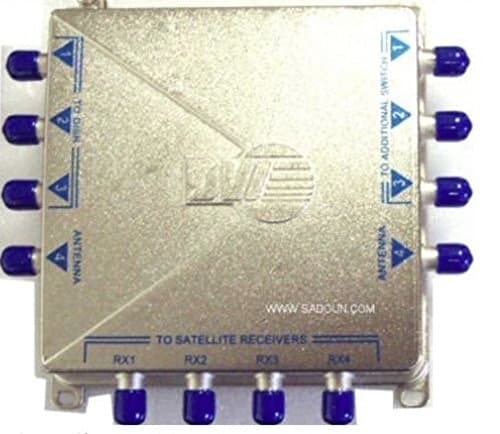 (Case of 12) JVI 35-DN34 4x4 Switch multiswitch Dish +OTA DP34