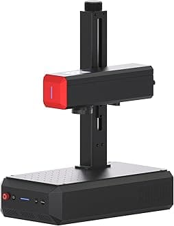 ComMarker B6 20W JPT Mopa Fibre Laser Engraving Machine, Auto Focus Screen, Portable Laser Engraver 150mm x 150mm, Lightburn Compatible, Laser for Metal, Tumblers