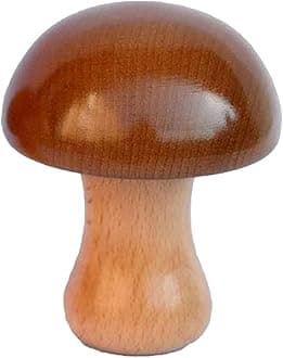 Wooden Music Box, Mushroom Music Box Rotating Music Box Clockwork Music Box Home Decor Gift for Birthday