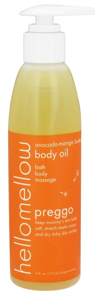hellomellow Preggo Body Oil, 6oz