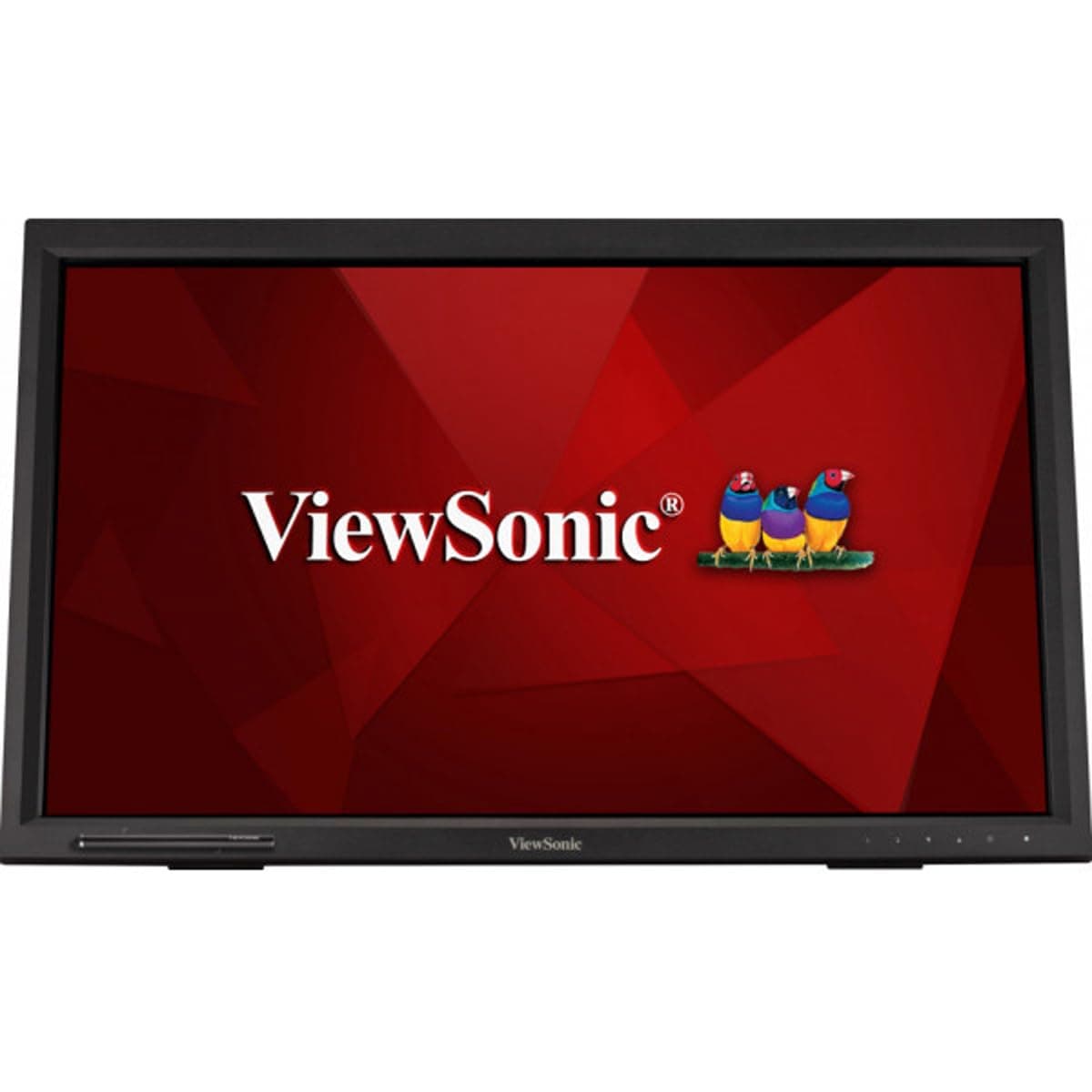 ViewSonic TD2423 24-inch 1080p HD IPS 10-Point Touch Monitor with Scratch-Resistant Screen, Stylus Compatible, Dual Integrated Speakers, HDMI, VGA, DVI, Adjustable Tilt