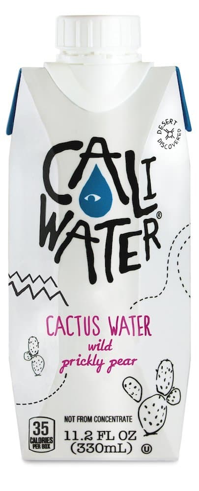 Cactus Water CALIWATER | Wild Prickly Pear, 11.2oz (Pack of 12) Not From Concentrate
