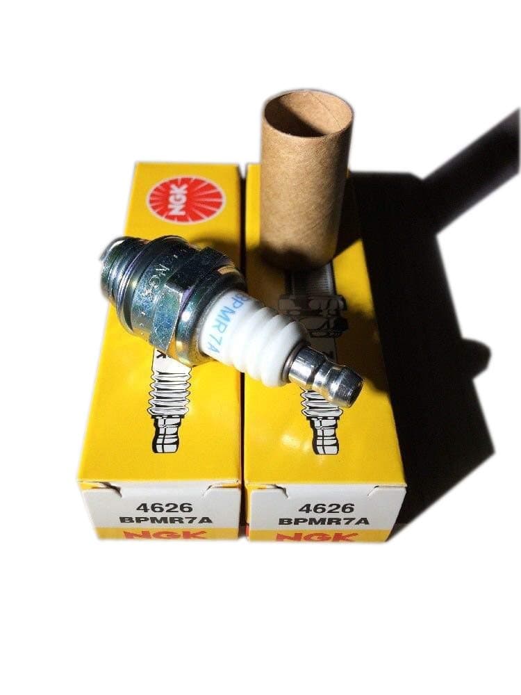 Lawnmowers Parts 2 (Two) NGK BPMR7A 4626 Spark Plug Replace Champion RCJ6Y 852 Bosch WSR6F 7547