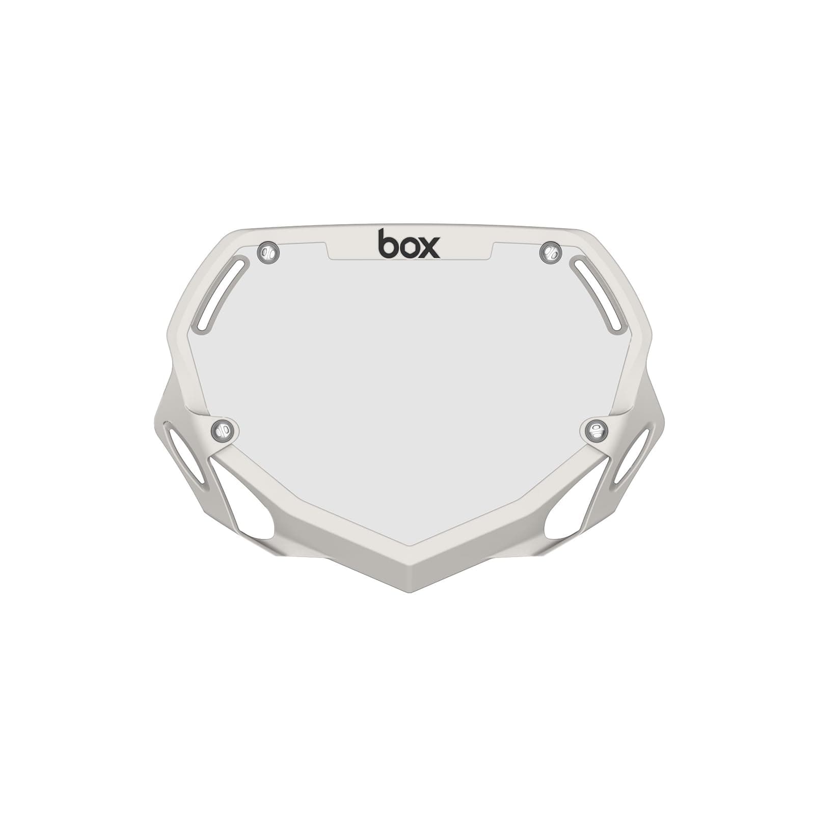 Box Components Two 3D Impact Resistant BMX Bike Number Plate w/Adjustable Straps for Adults, Mini, Strider, Plate Bikes, Bicycle Parts 100% Quality Guaranteed