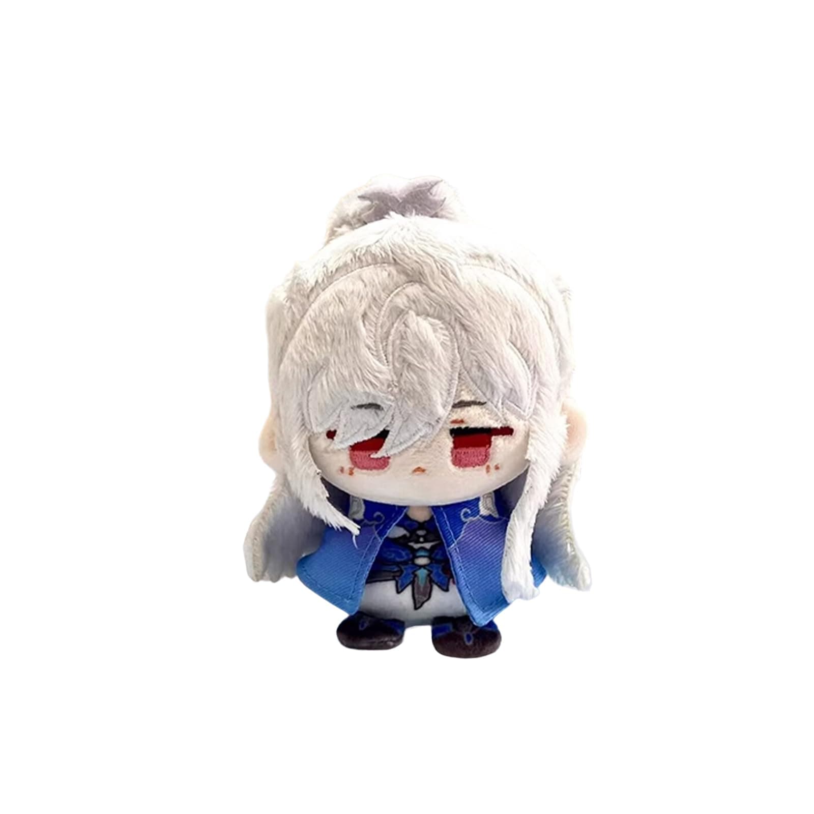 CALEMBOU Anime Plush Keychain, 4" Cute Chibi Plush Figure Key Chain Pendant for Backpack, Kafka Jingliu Plush for HSR Fans (Jingliu)