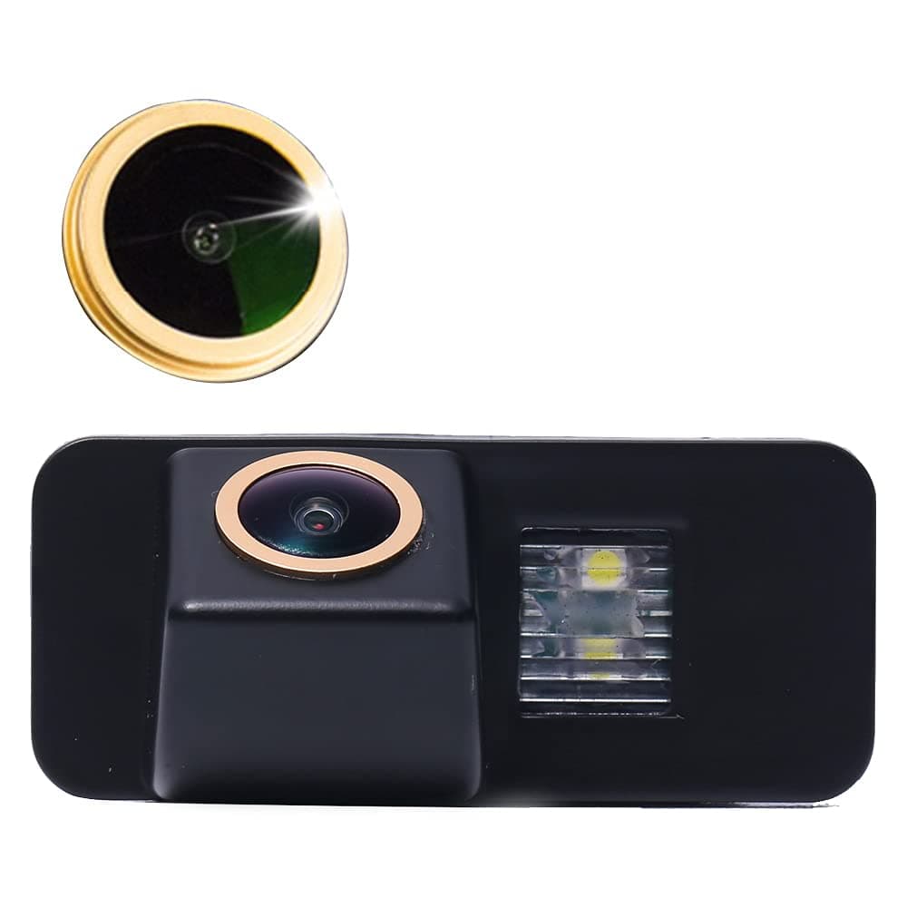 Fisheye 1280x720 Pixels car Backup Camera Reverse Parking Rear View Replacement for Ford Mondeo MK4 Fiesta S-Max Kuga Everest Focus 2 Hatchback Facelift C307 EcoSport MK1 MK2 C-Max