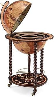 Waypoint Geographic Explora Bar Globe - Honey Brown (Bar Globe)