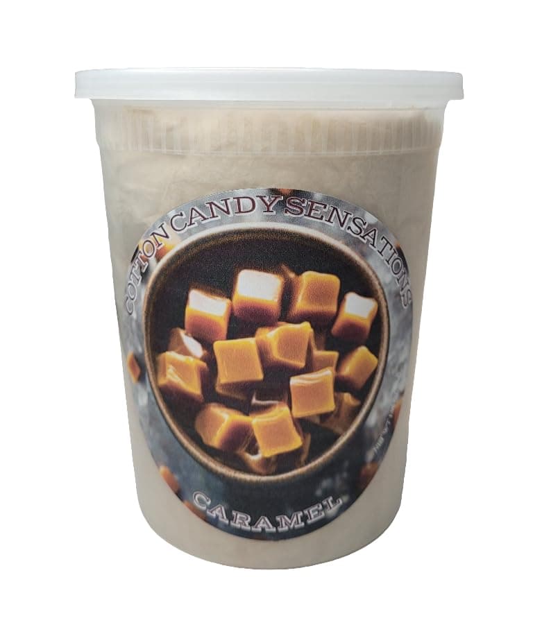 Caramel Gourmet Cotton Candy-Cotton Candy Sensations
