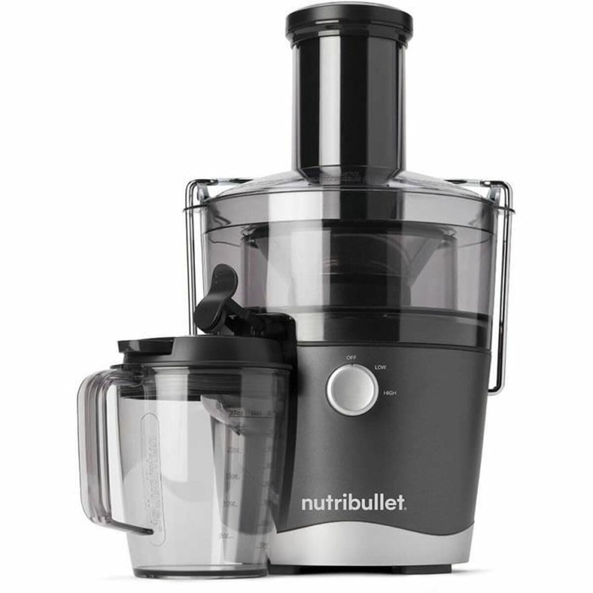 nutribullet Juicer, Cold Juice Extractor, Fruit and Vegetable Extractor, Fruit Juice Extractor, Daily Use, Easy to Clean, 1.5L Pulp Tank, NBJ100G
