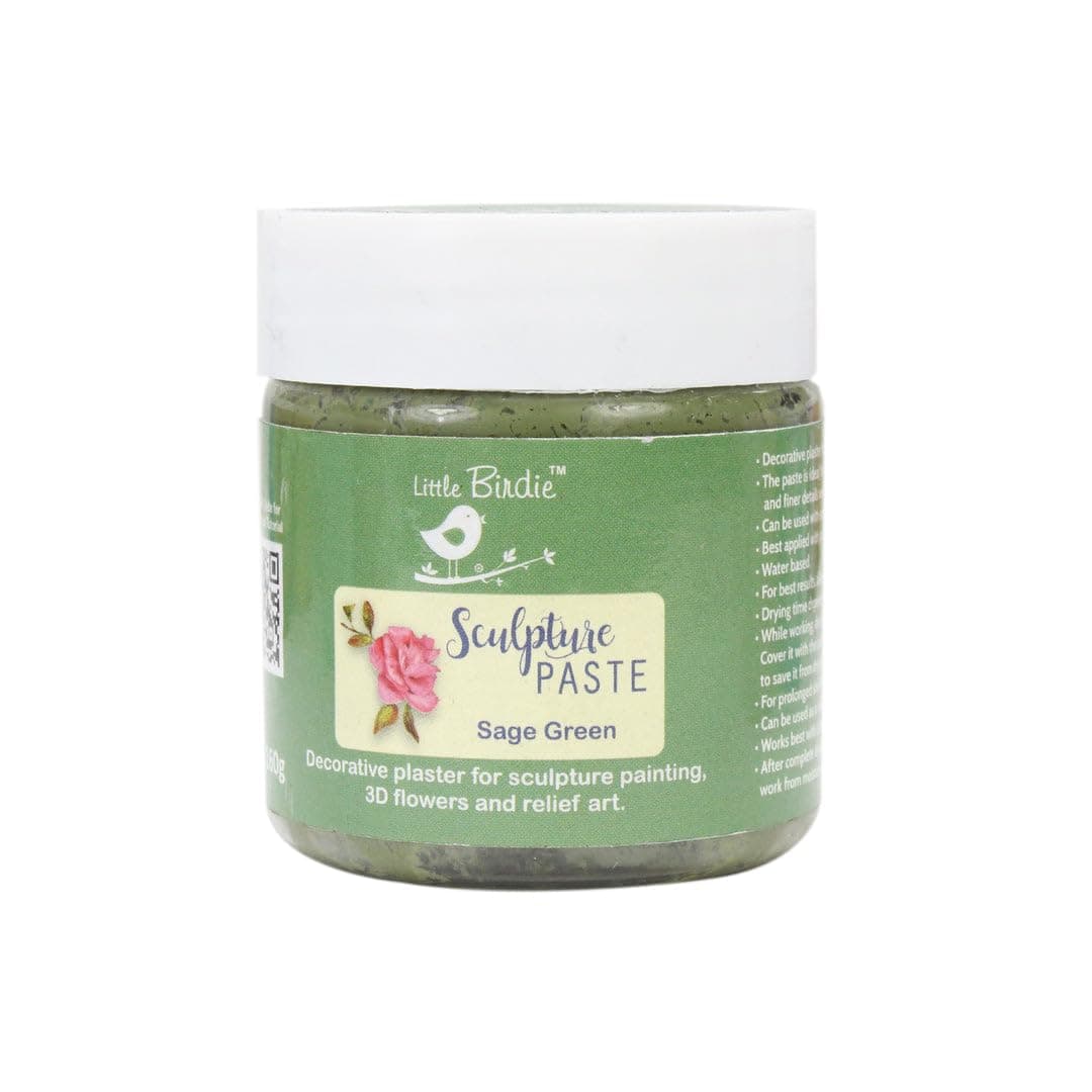 Itsy Bitsy Little Birdie Sculpture Paste 160gm - Sage Green