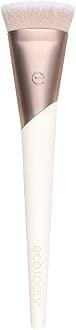 EcoTools Luxe Flawless Foundation Makeup Brush for Liquid Makeup, Full Coverage Foundation Makeup Brush, Ecofriendly, Pink, Luxurious and Glamorous, 1 Count