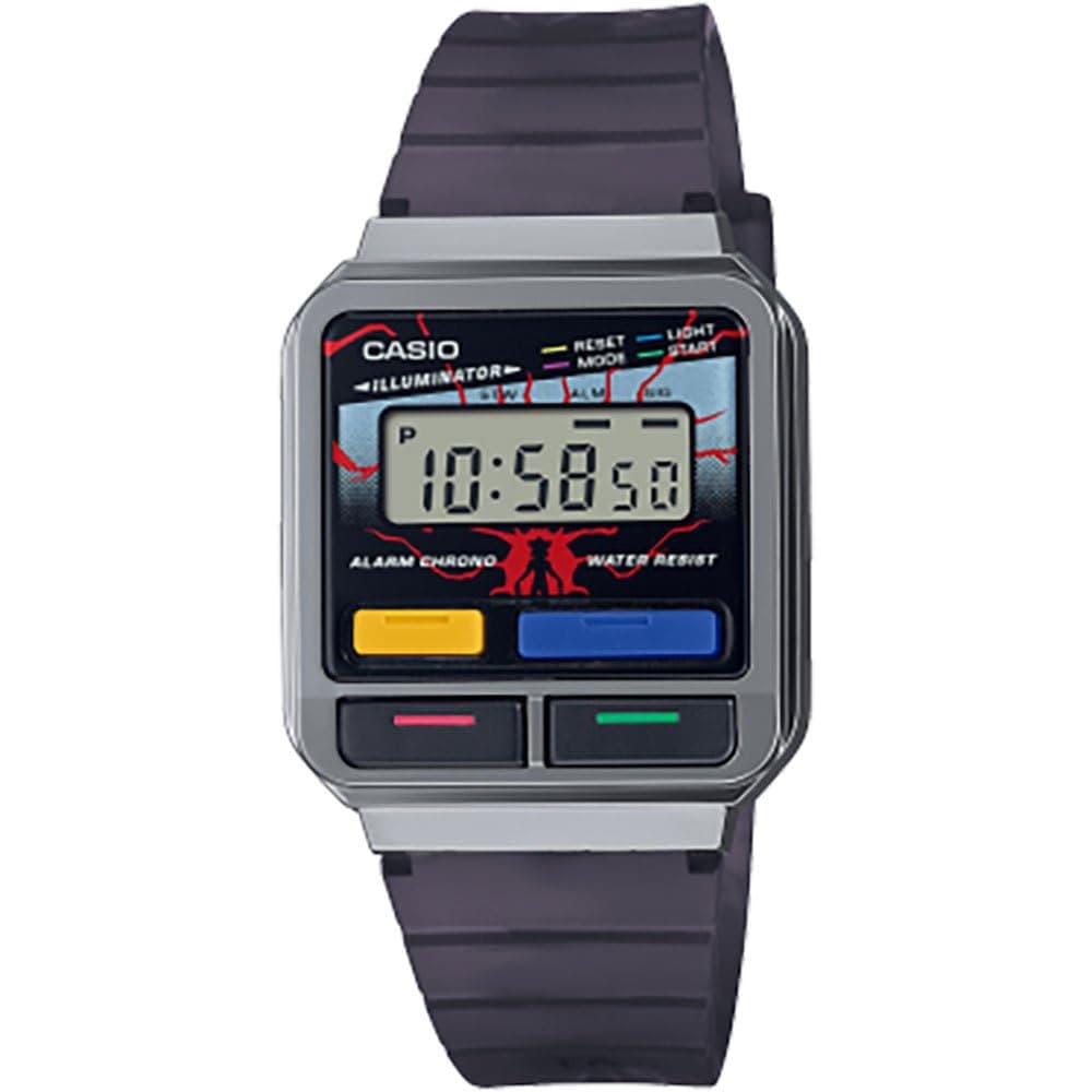 Casio A120WEST-1AER Unisex Digital Resin Watch, Strap