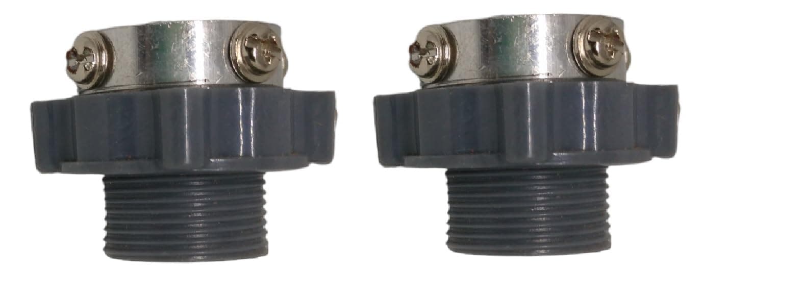 Sanavya® ® washing machine tap connector tap adapter washing machine adapter washing machine connector for taps washing machine pipe connector (Grey Thread Type, 2)