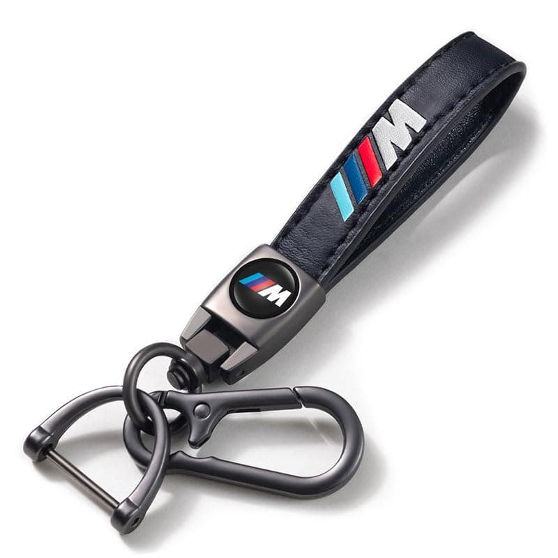 Key Chain Compatible with Car, SUV, Auto, Unisex Keyring for Car Accessories, Black