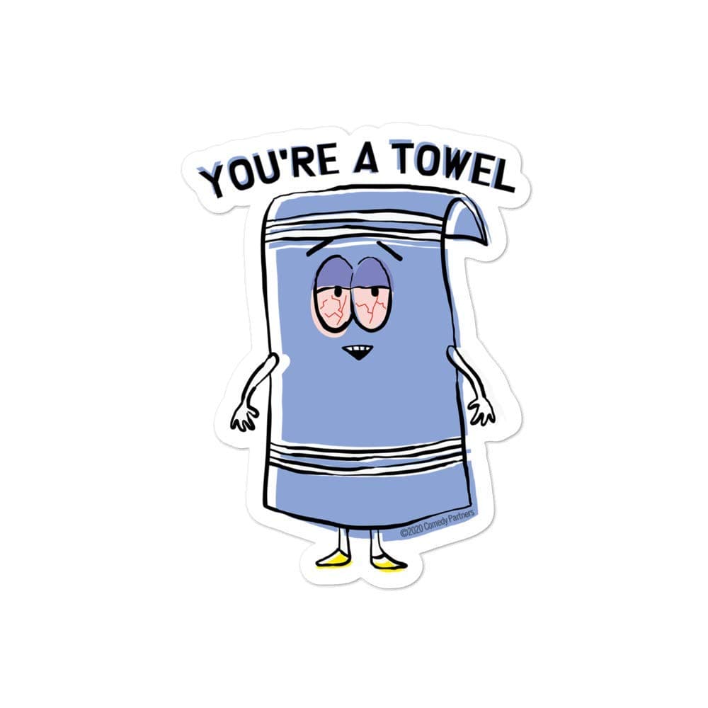 South Park Towelie Die Cut Sticker