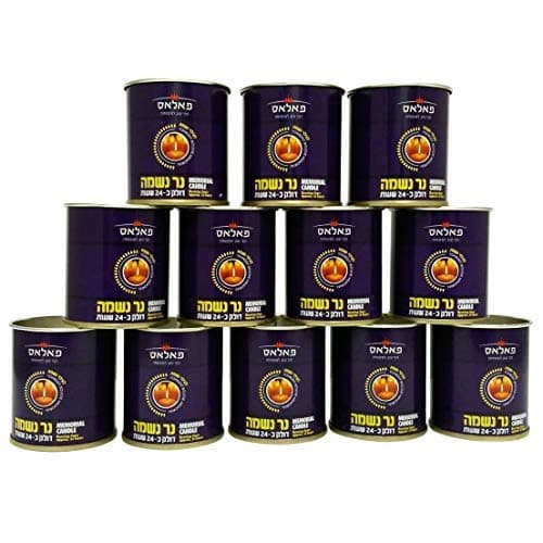 24 Hour Memorial Candle in Tins (12)