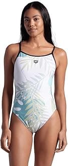 ARENAwomens Arena Performance Women's Light Floral Lace Back Swimsuit One Piece Swimsuit (pack of 1)