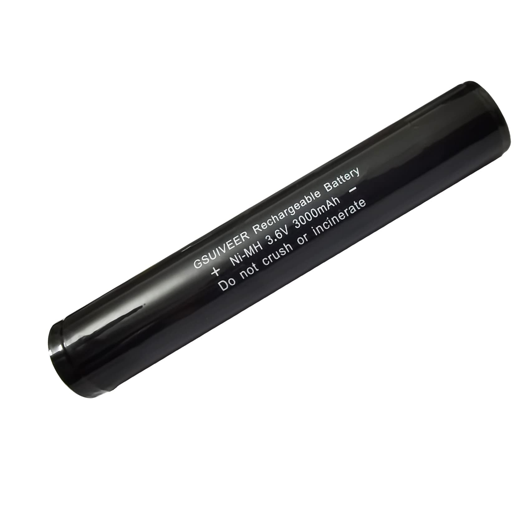 1 Pack 75175 75375 3.6V 3000mAh Ni-MH Flashlight Battery Compatible with Streamlight Stinger 75813 75810 76000 PolyStinger Pelican M9 FL126 Flashlight