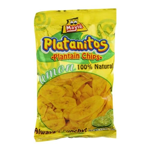 MAYTE Platanitos Limon 85 gr./Plantains Chips Lemon 3 oz.