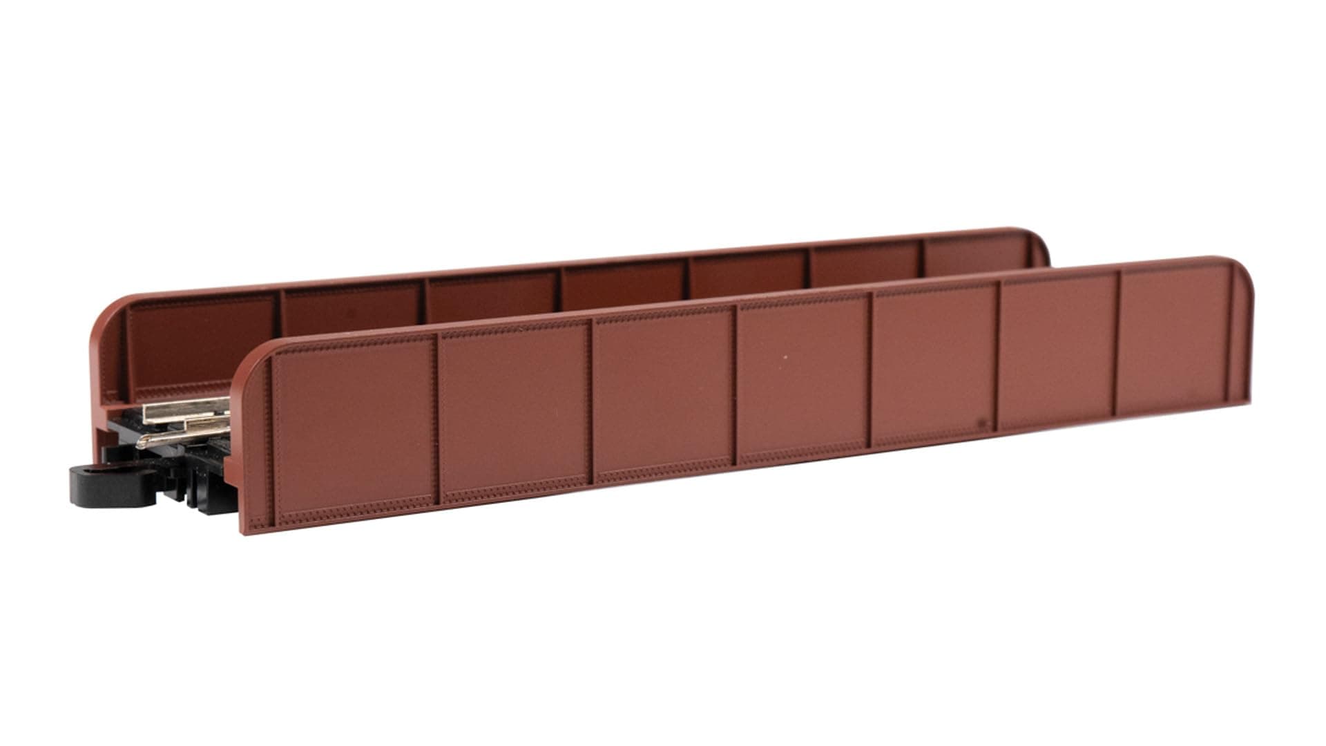 E-Z Track® Girder Bridge with Nickel Silver Rails UNLETTERED - Oxide RED - N Scale