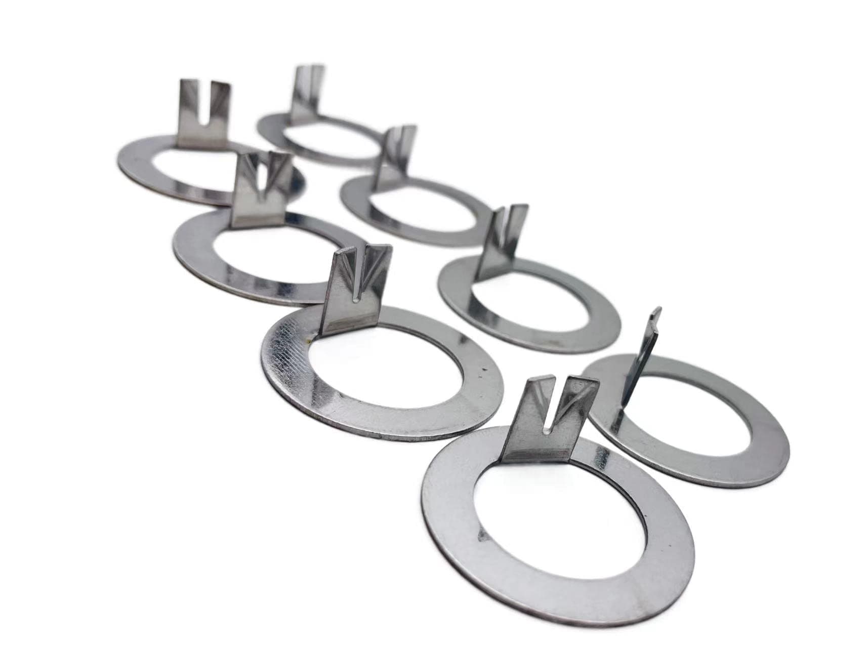 Replacement Trailer Spindle Washer Trailer Tang Washer for EZ Lube Spindle Wheel Axles 2000 to 7000 lb (8 Pack)