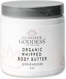 Glimmer Goddess Organic Body Butter - 8oz (Frankincense and Myrrh)