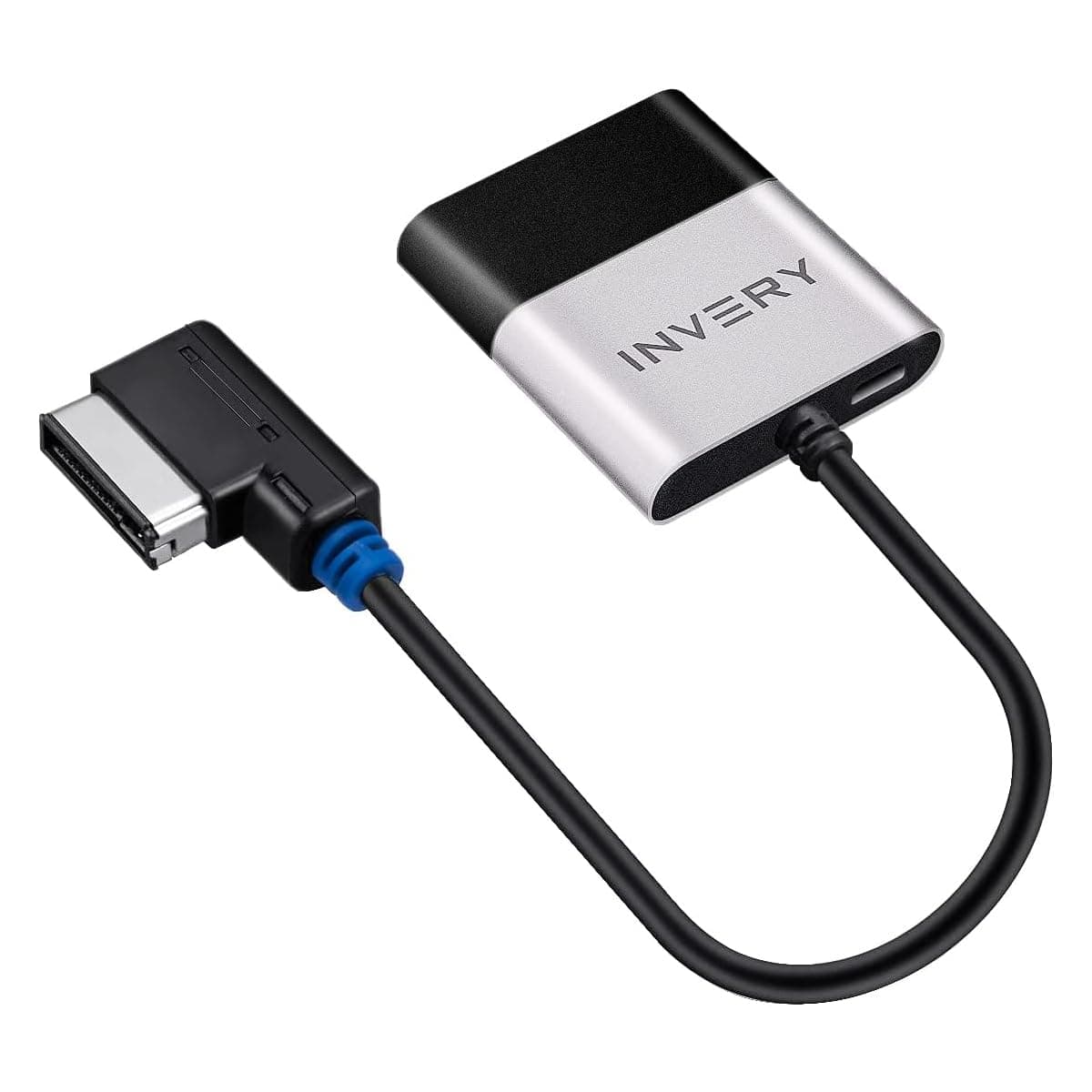 Invery Airdual Bluetooth 5.0 Aptx-Hd Car Adapter Compatible For Audi Mmi 3G Ami Music Interface,Audi Symphony,Audi Concert,Mercedes Media Interface And Volkswagen Mdi