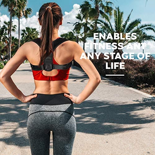 Posture Corrector for Men and Women - Upper Back Brace for Clavicle Support and Providing Pain Relief from Neck, Back & Shoulder