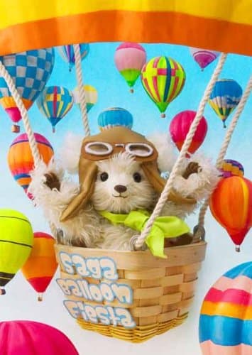 Teddy Bear with Balloon 3D Lenticular Greeting Card