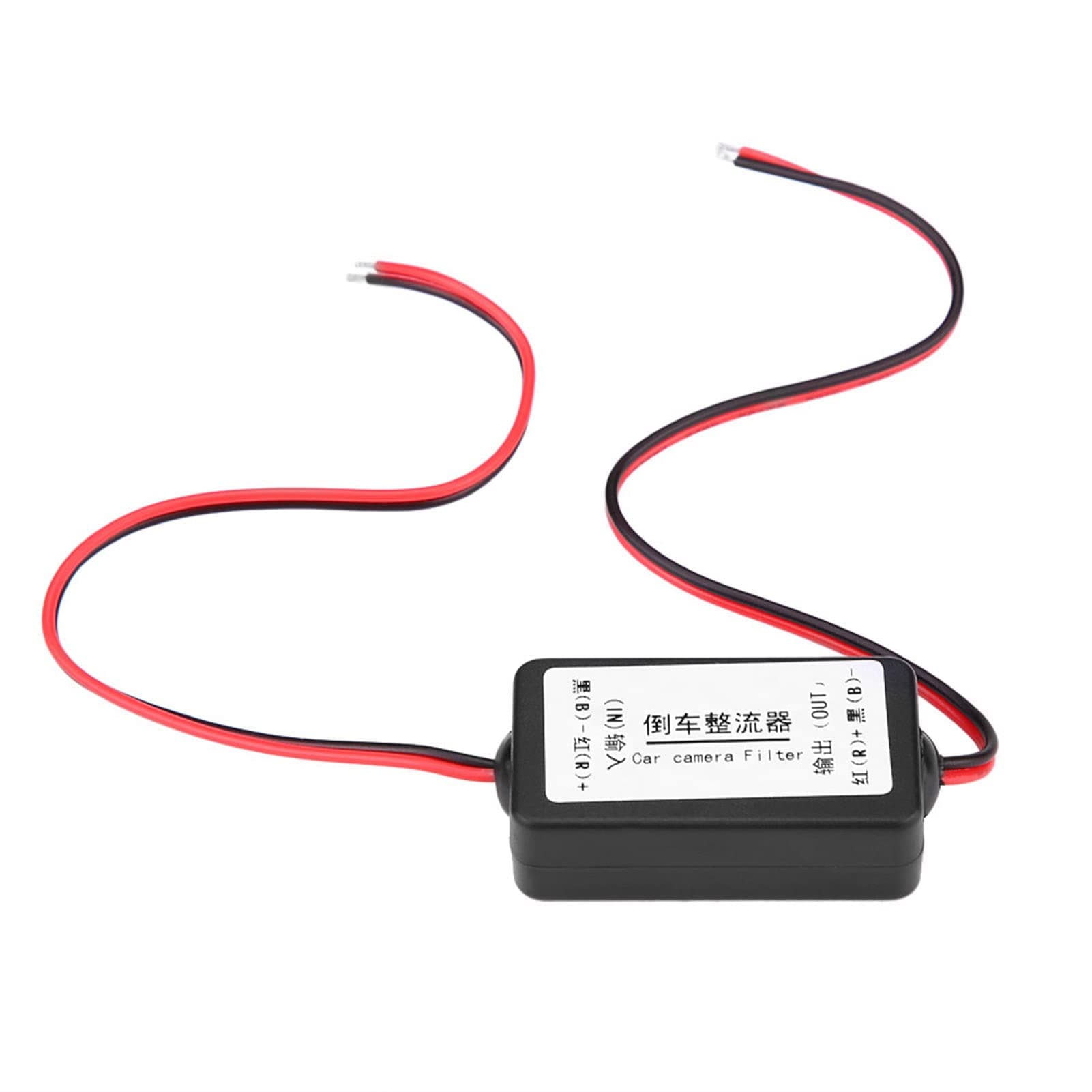 Car Filter Rectifier, DC 12V Car Rectifier, Automotive Backup Power for Automotive Rear View Camera